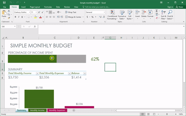 You can use zoom-n-pan effect when you want your audience to focus on a specific part instead of the whole screen.
