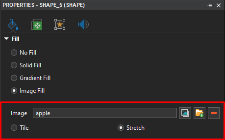 Fill a State with an Image
