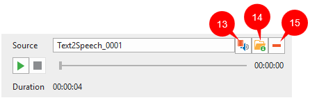 Manage Text to Speech audio.