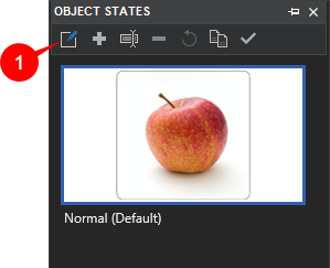 the Object States Pane
