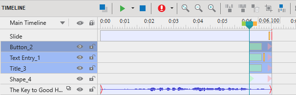 Adjust timestamp the question appear in the video