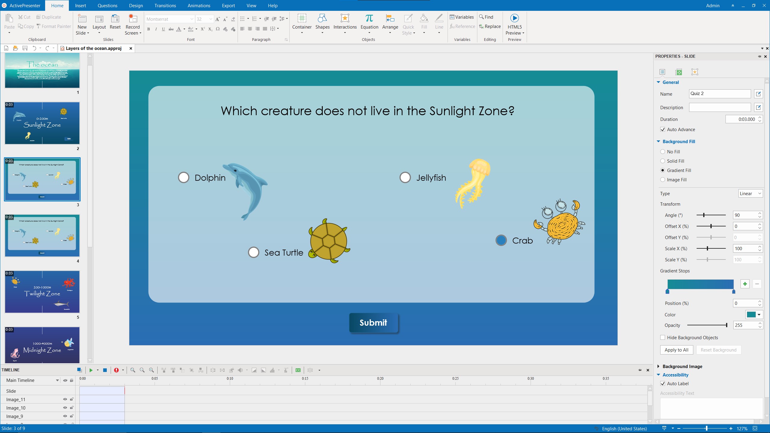 ActivePresenter interface