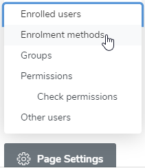 Enrolment methods