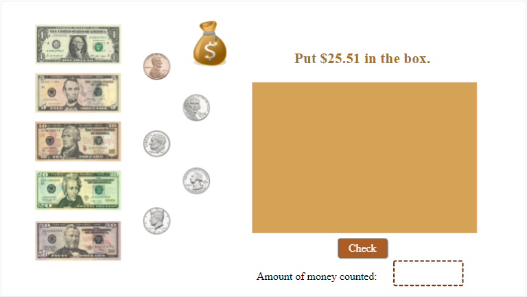 Create Counting Money Game Using Number Variables