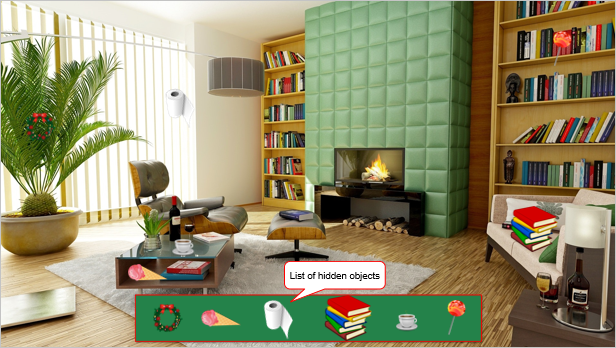 List of hidden objects