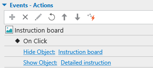 Instruction board
