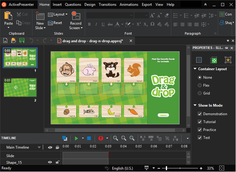 eLearning tool for Windows 11-ActivePresenter