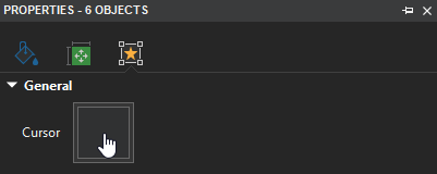 Change Cursor type for Obstacles