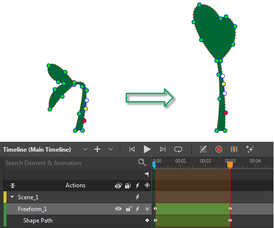 Growing Tree Animations Shape Path