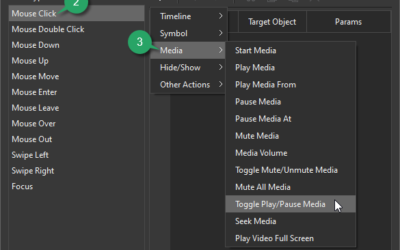 Control Video and Audio Playback in Saola Animate 3