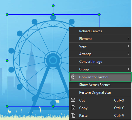 Symbols in Saola Animate