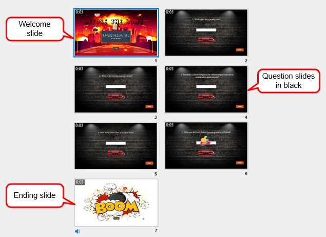 create defuse the bomb game