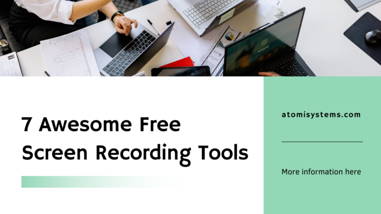awesome free screen recording tools