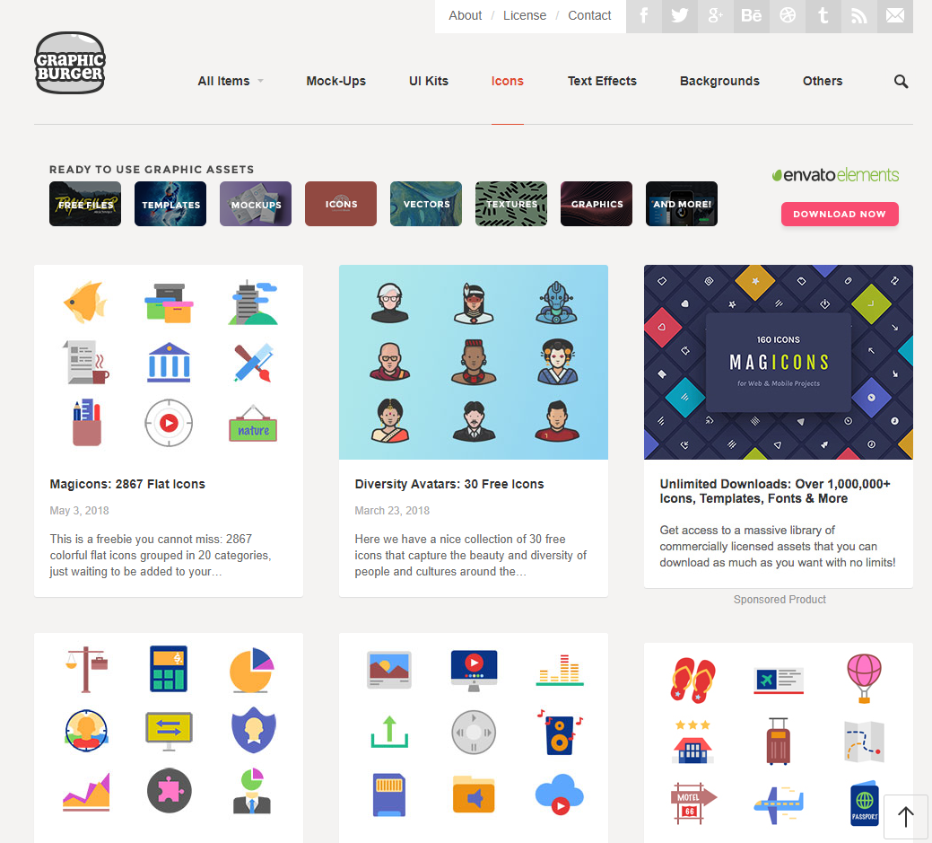 You can find out free commercial use icons here