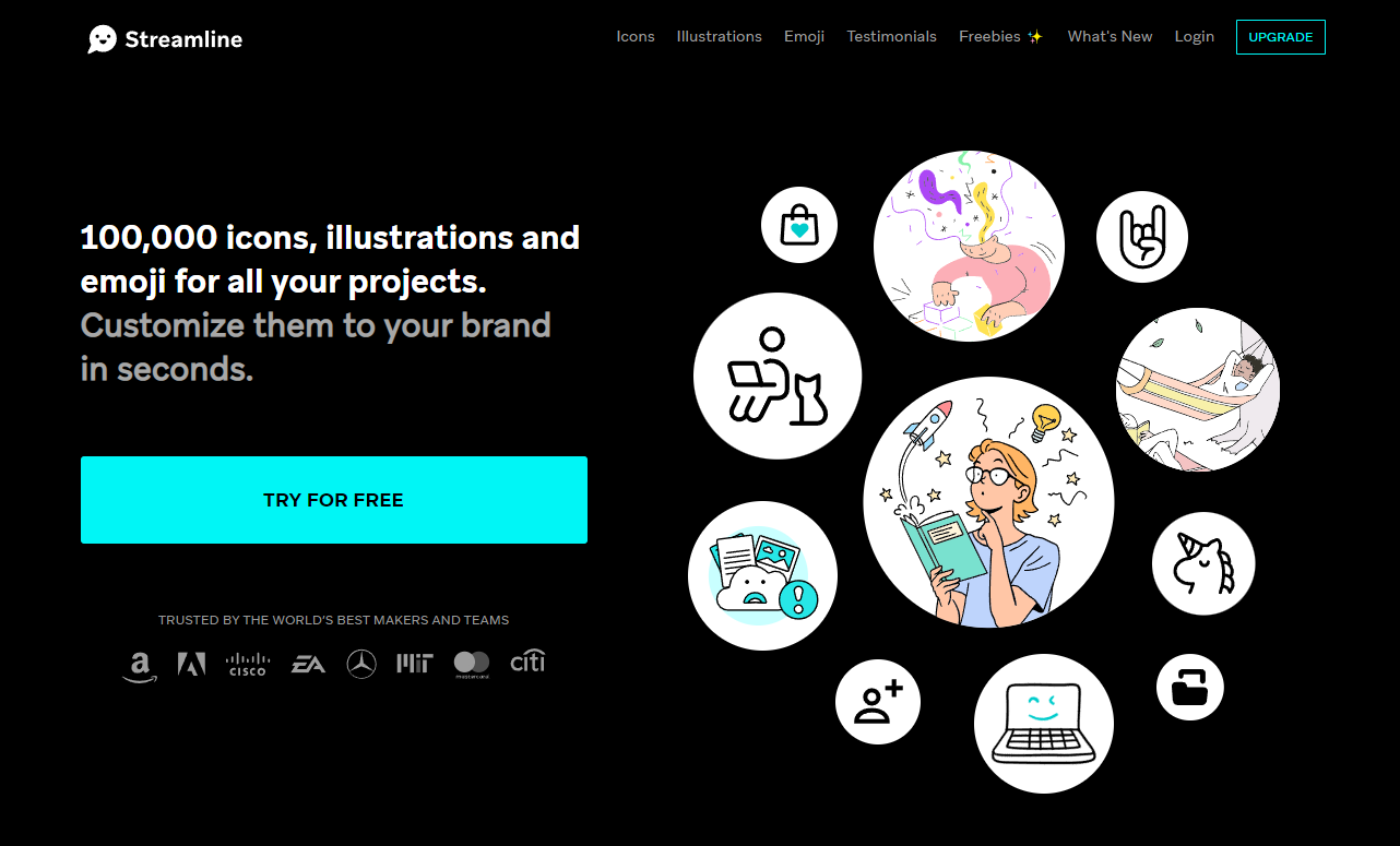 You can find out amazing free icons in Streamline