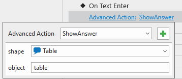 add advance action