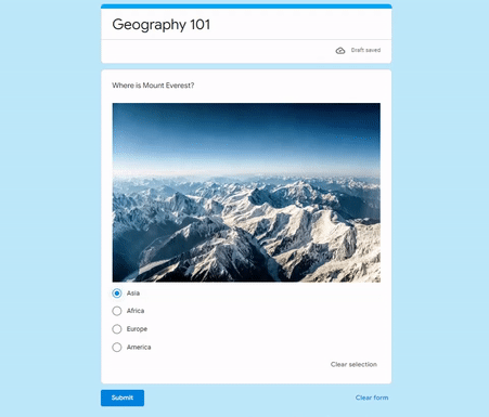 Google form
