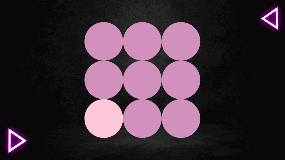 Color Blind Game layout