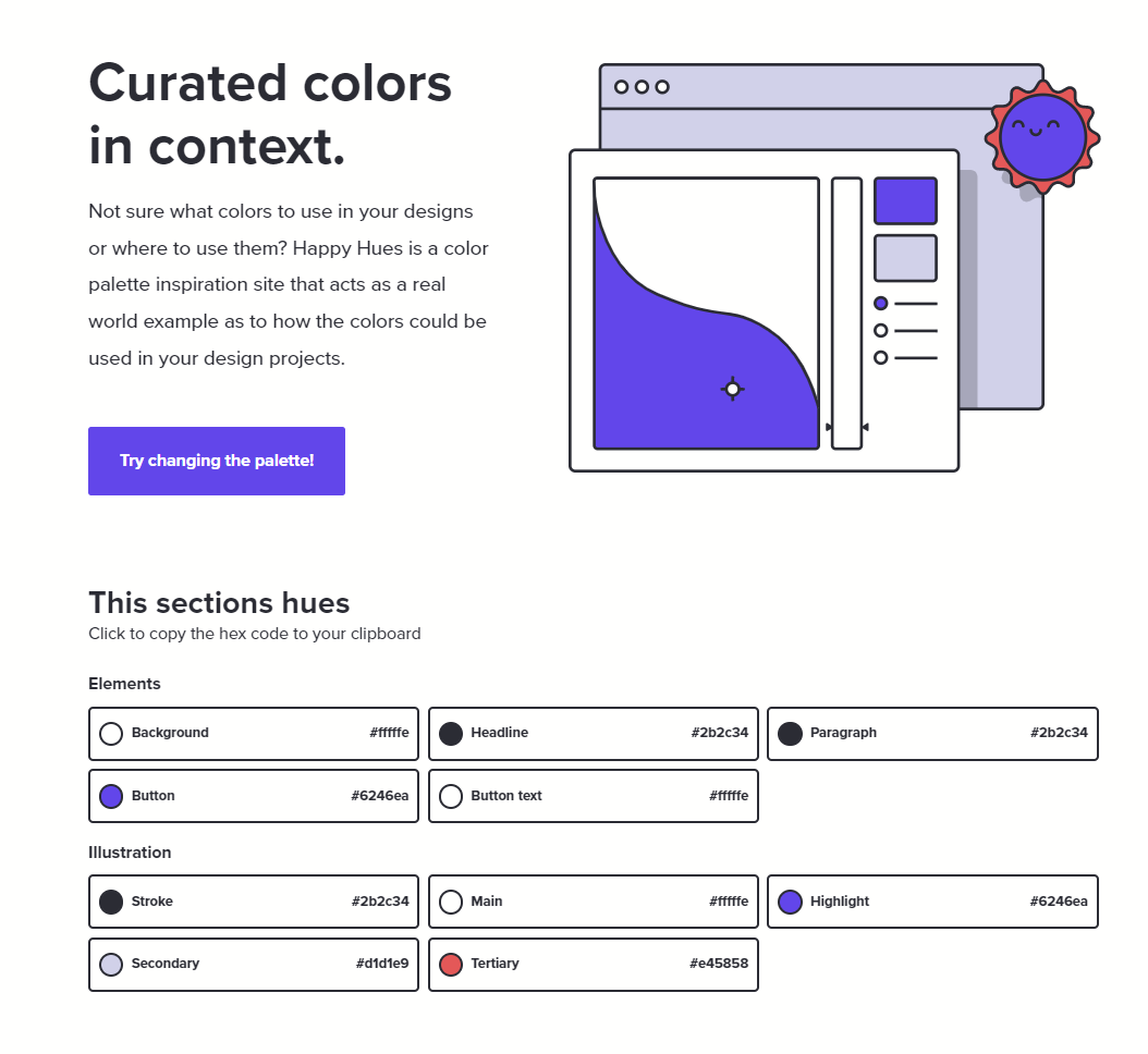 purple website