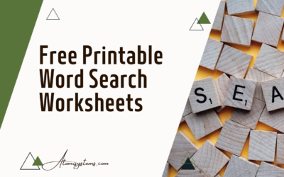 8 Cool Websites to Get Free Printable Word Search Worksheets