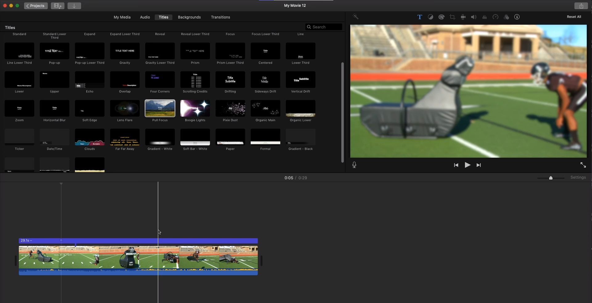 iMovie