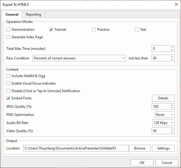 export ppt to html5