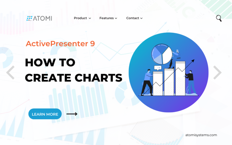 How to create charts in ActivePresenter 9