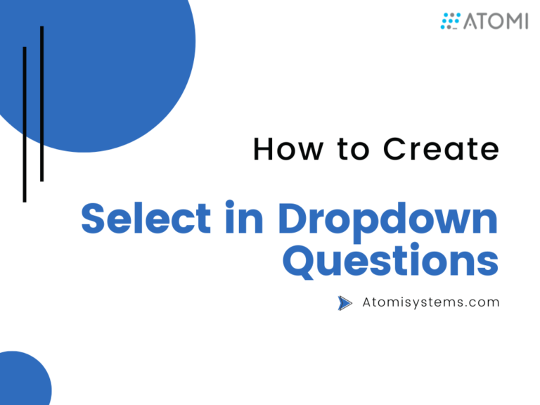 create select in dropdown questions