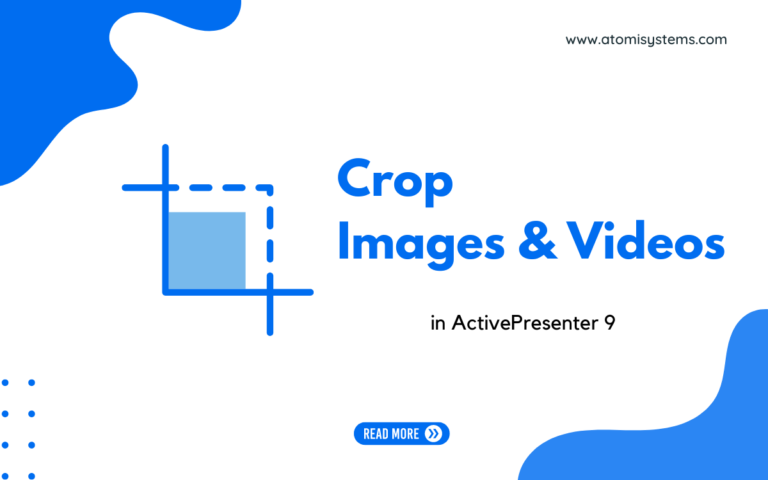 Crop Images and Videos in ActivePresenter 9