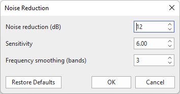 reduce noise