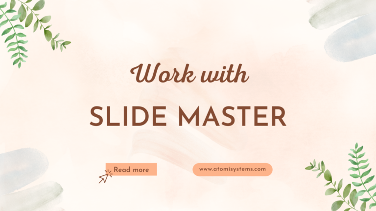 Work with Slide Master featured image