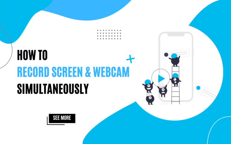 record screen and webcam