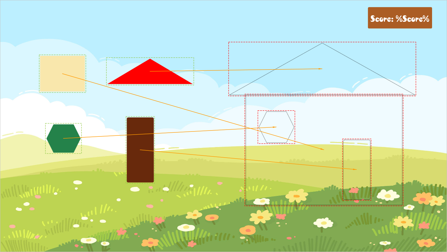 Set up the Acceptable and Correct Drag Sources for the Drop Areas