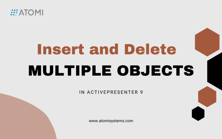 Insert and Delete Multiple Objects