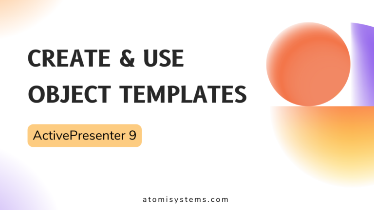 Create and Use Object Templates