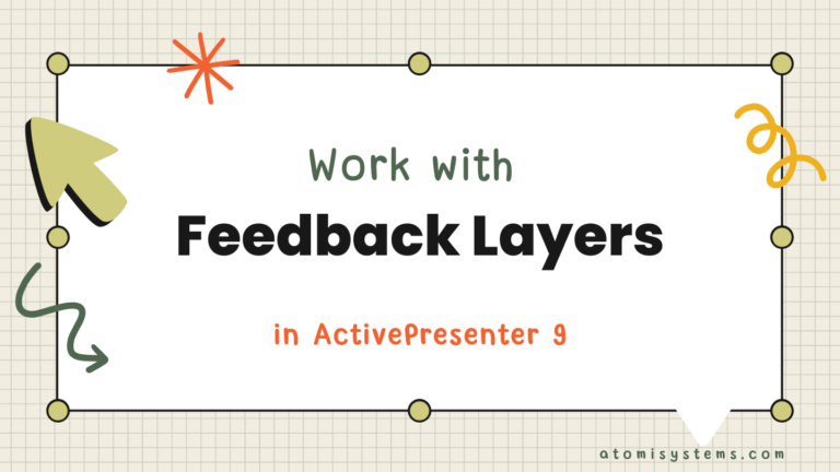 Work with feedback layers featured imaged