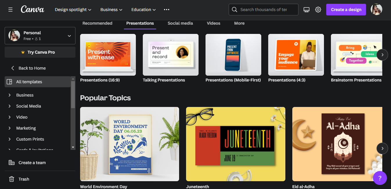 best slideshow maker with templates