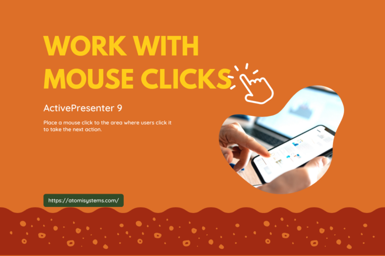 Work with mouse clicks