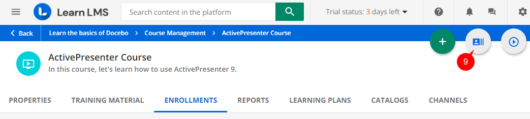Enroll users