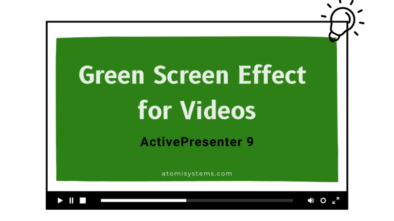The Green screen effect is a powerful feature that allows users to create captivating videos by replacing the background of a video or image with any desired content. Let’s dive deeper into today’s article to know how to apply the green screen effect for videos in ActivePresenter 9.