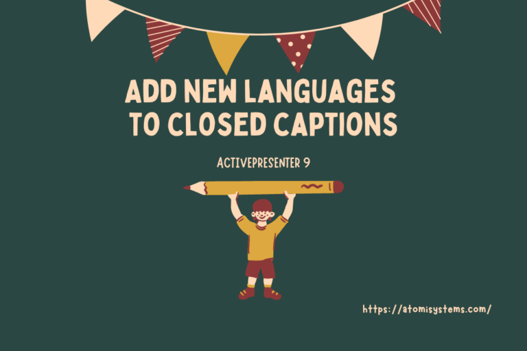 Add new languages to closed captions