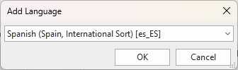 Add new languages