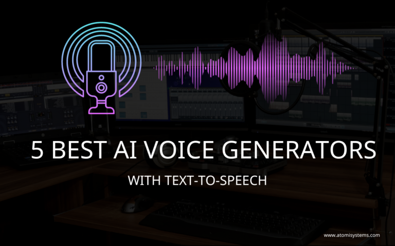 5 best AI voice generators with text-to-speech