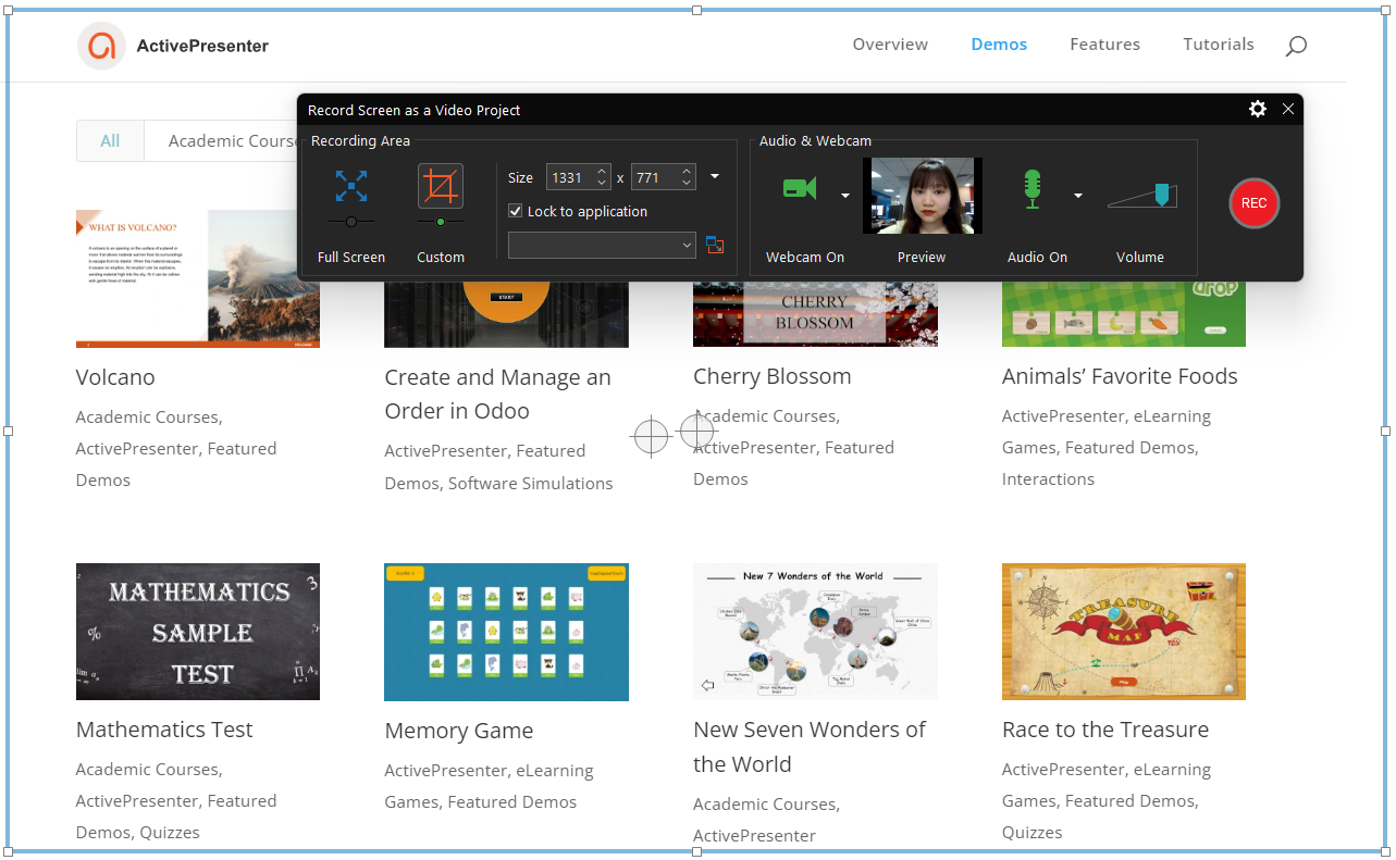 ActivePresenter is a powerful screen recorder for Windows 11