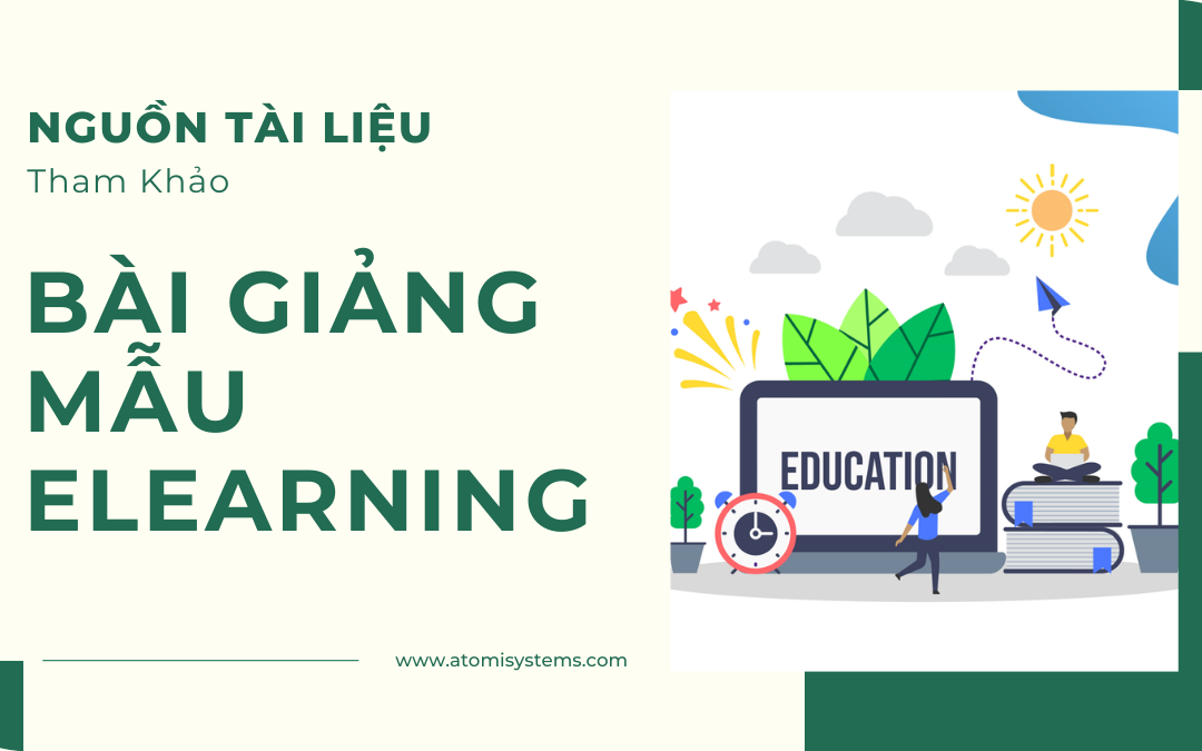 Nguồn tài liệu tham khảo các bài giảng mẫu eLearning