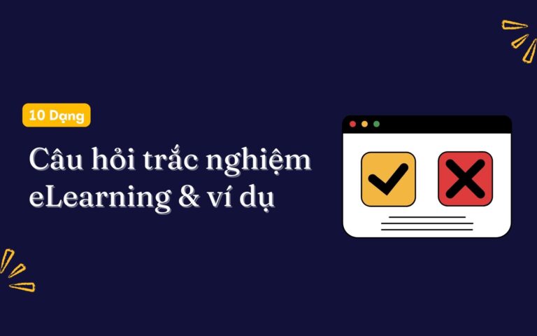 Câu hỏi trắc nghiệm eLearning