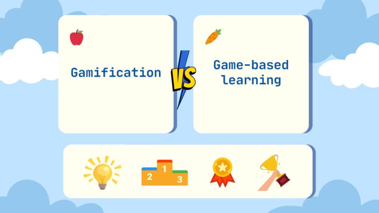 Gamification vs game-based learning