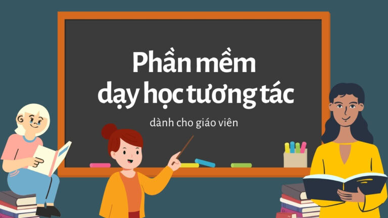 phần mềm dạy học tương tác dành cho giáo viên