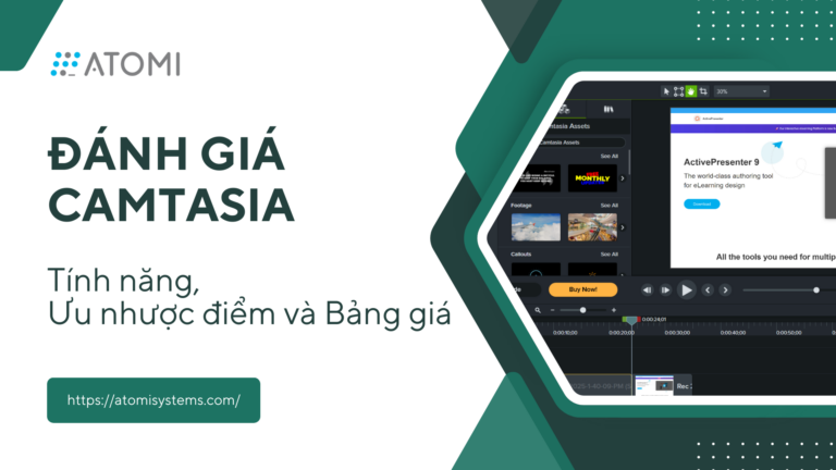 đánh giá camtasia