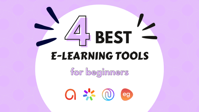 best eLearning authoring tools for beginners